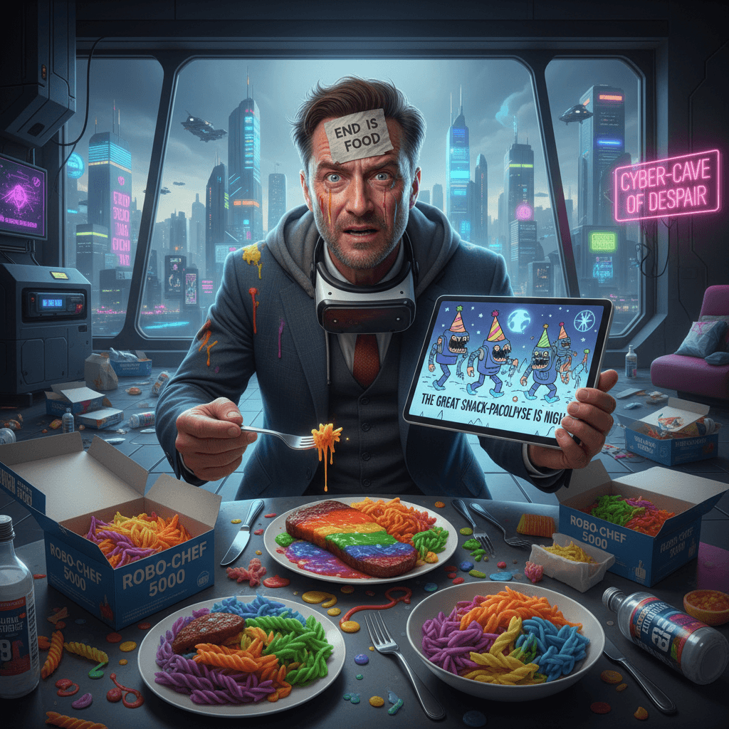 Billionaire discovers color-changing food, fears robot uprising anyway