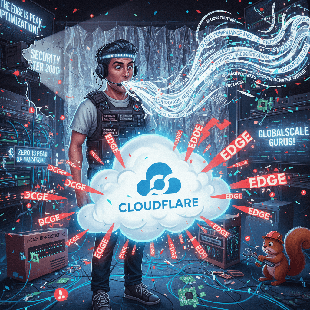 security guy discovers cloudflare exists, speaks in tongues about 'the edge'