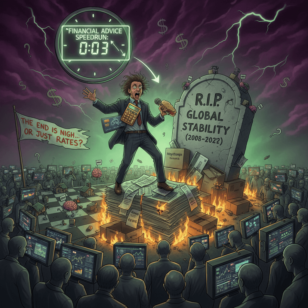 guy turns mortgage chat into geopolitical funeral sermon