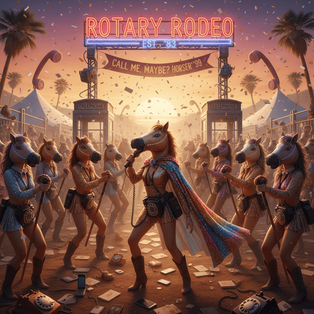 horse girl summer arrived 4 years early and brought rotary phones