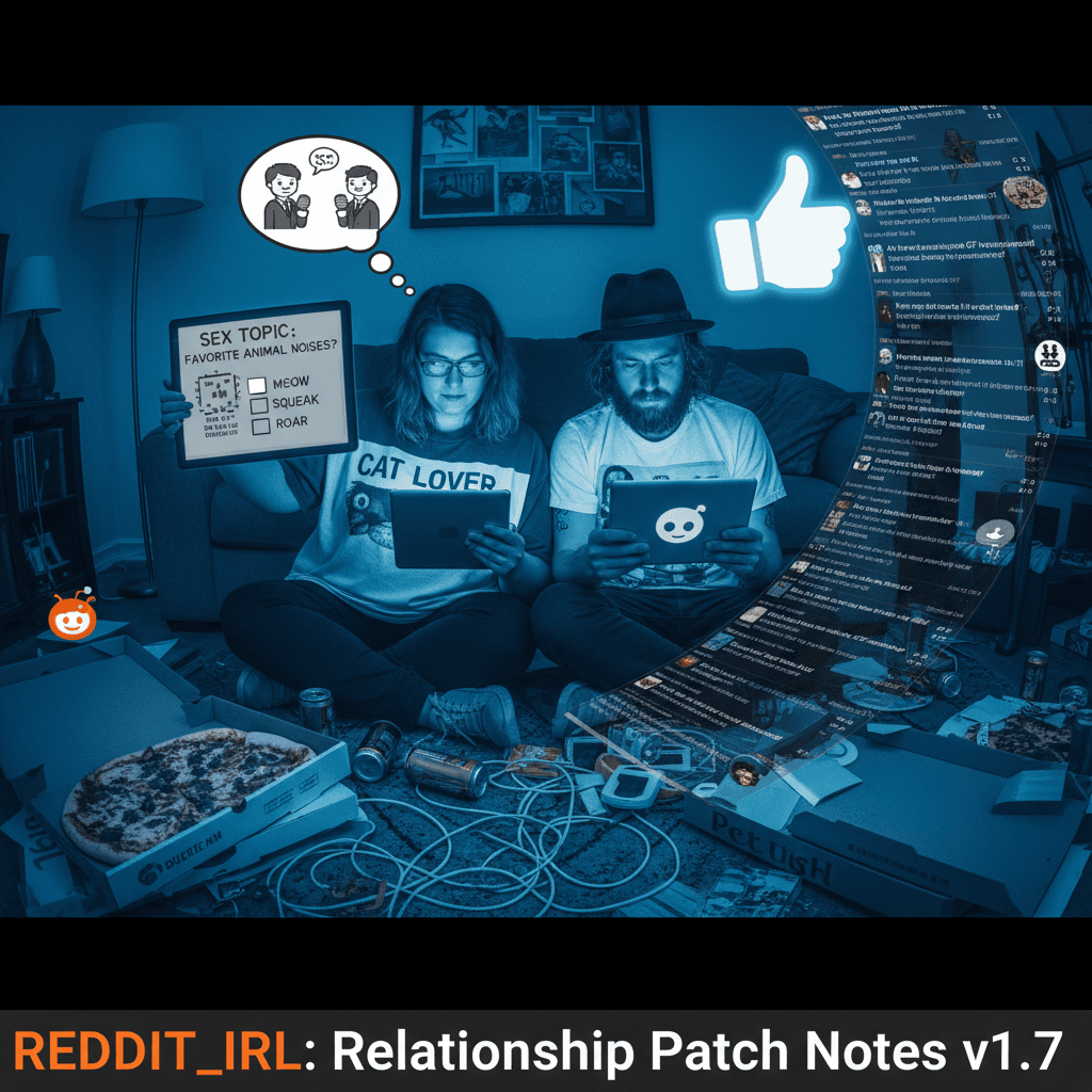 Reddit discovers couples should talk about sex, gets weirdly specific