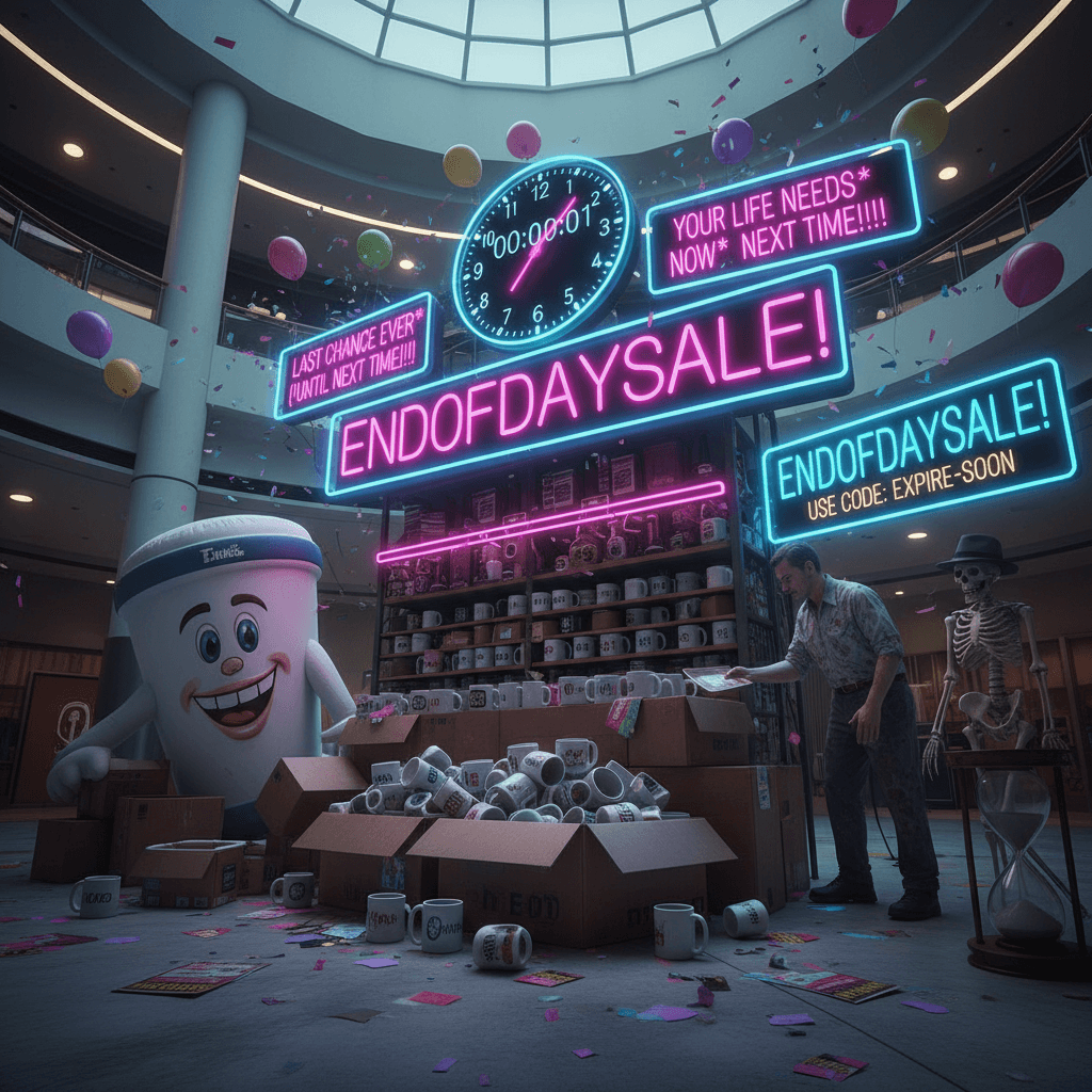 buy our mugs before time runs out (it always runs out)