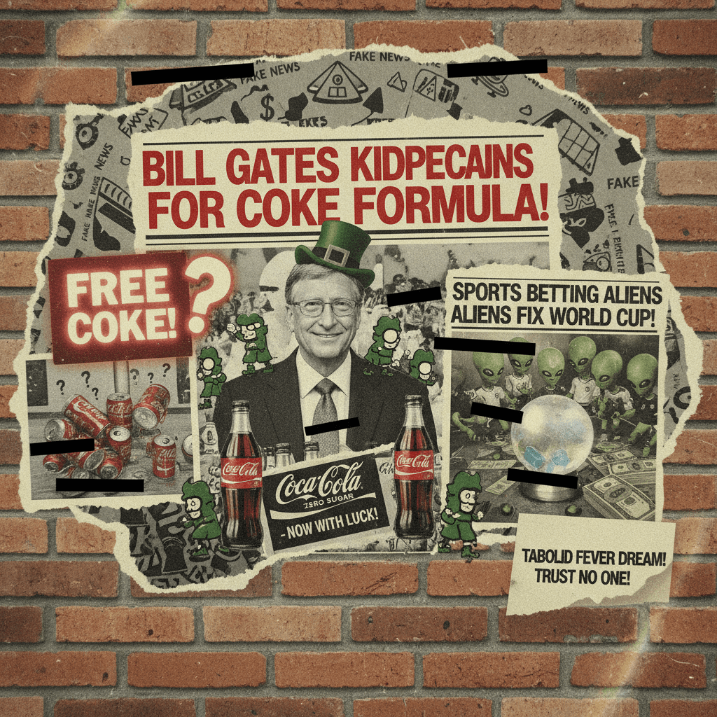 Tabloid fever dream combines Gates allegations, free Coke, and sports betting