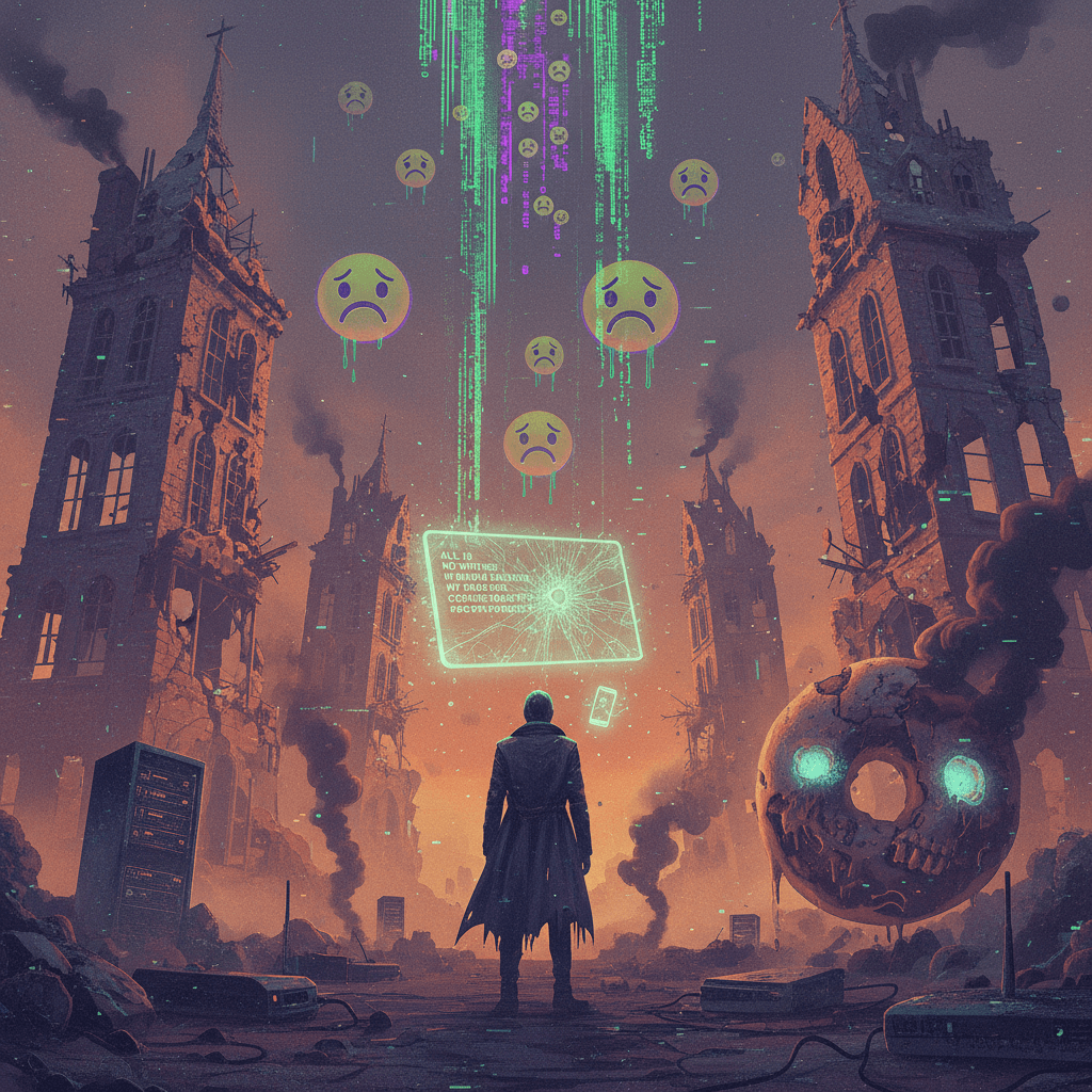 burnt knowledge & corrupted salvation: a very online breakdown