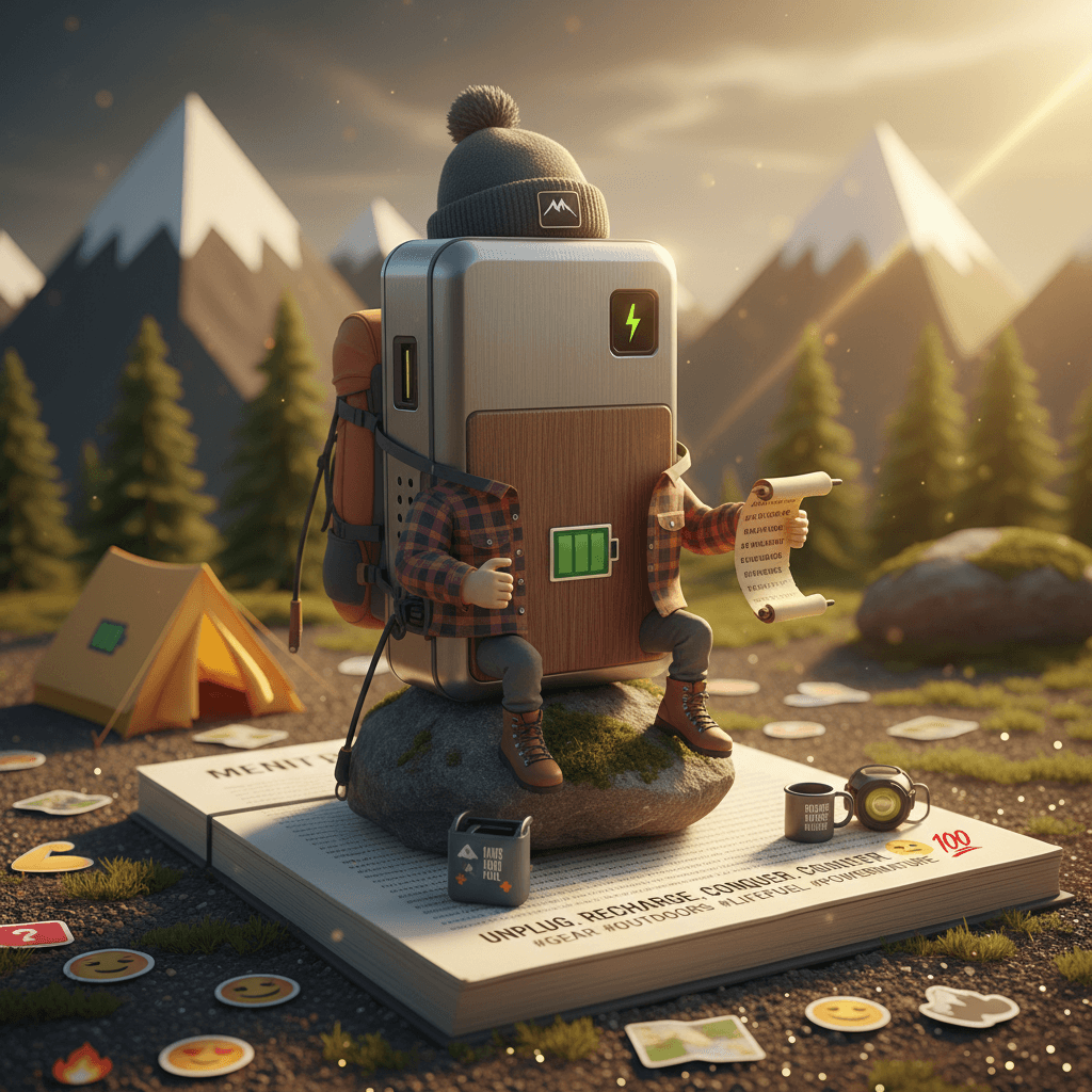 portable power bank LARPs as lifestyle brand