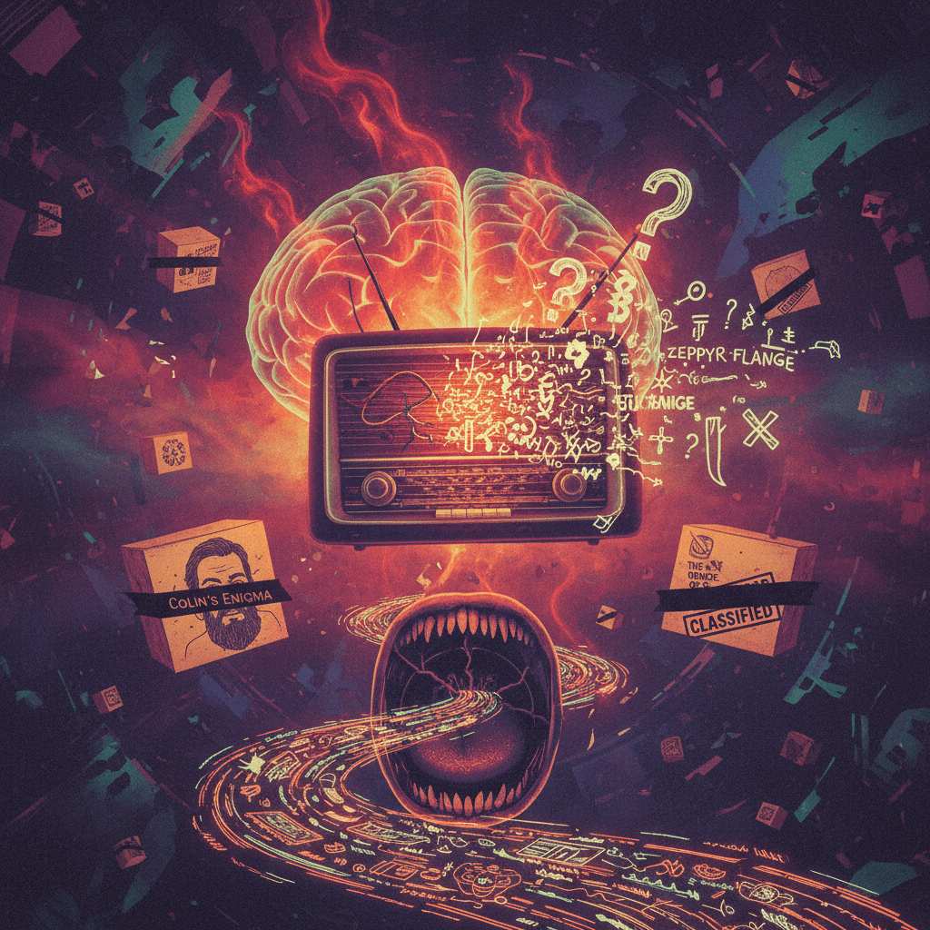 COLIN's mysterious rant survives brain fog and broken radios