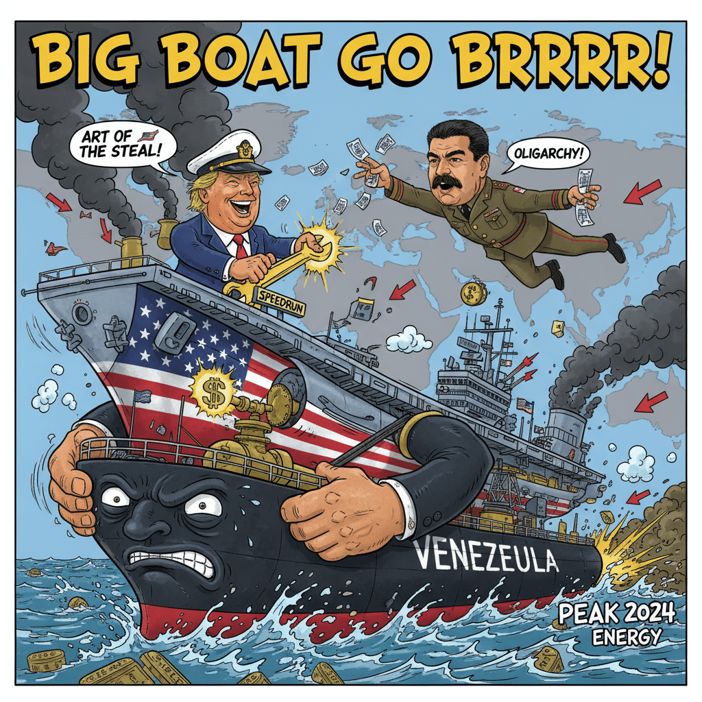 big boat go brrr: us seizes venezuela's oil in peak 2024 energy