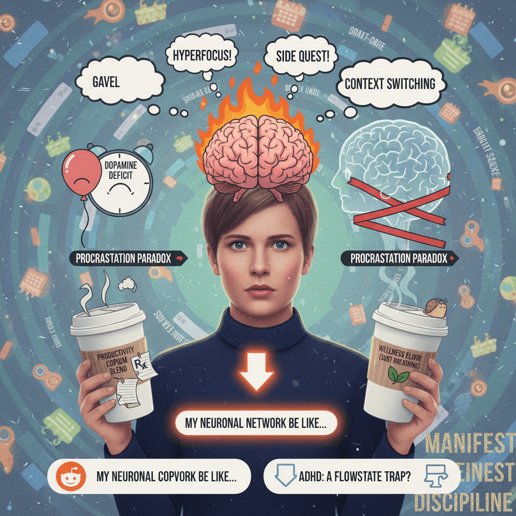 ADHD brain go brrr but also don't go brrr, actually