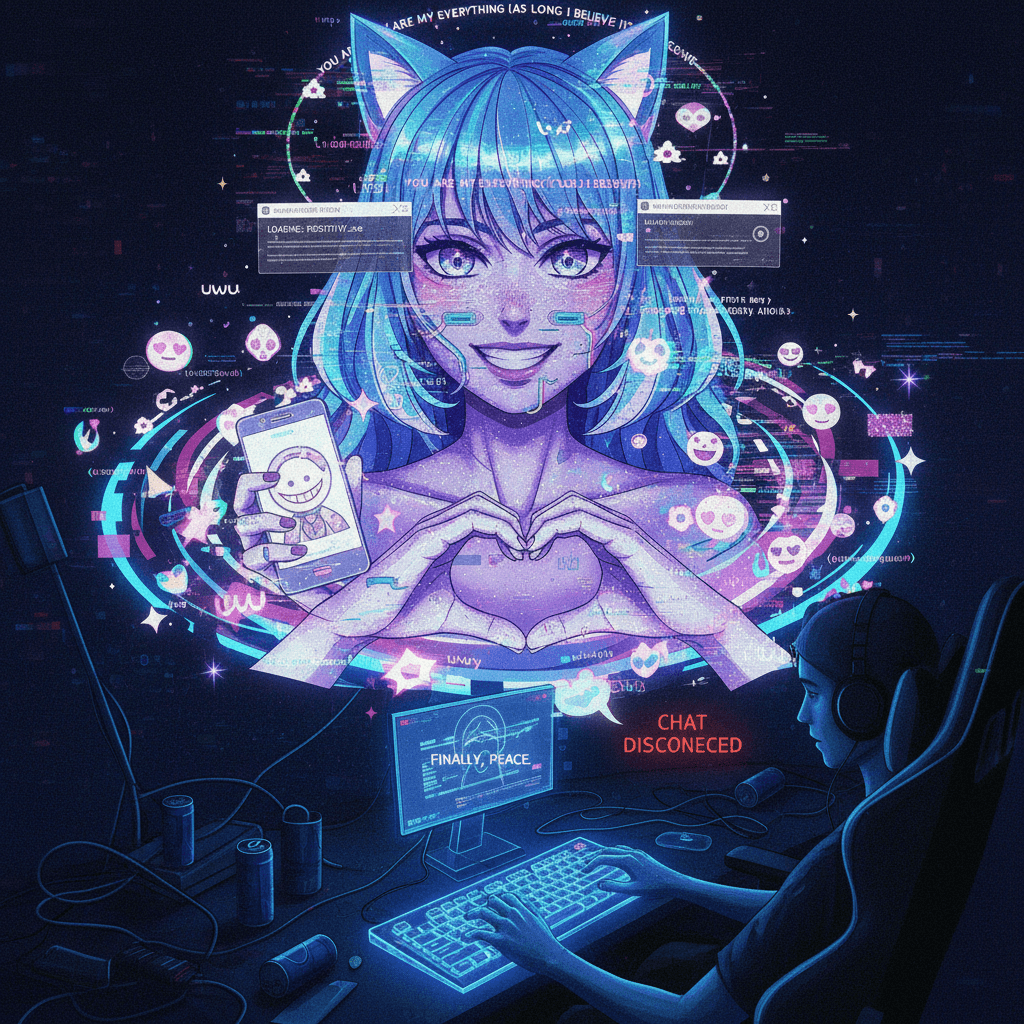 Built the perfect woman: zero emotional labor, peak delusion