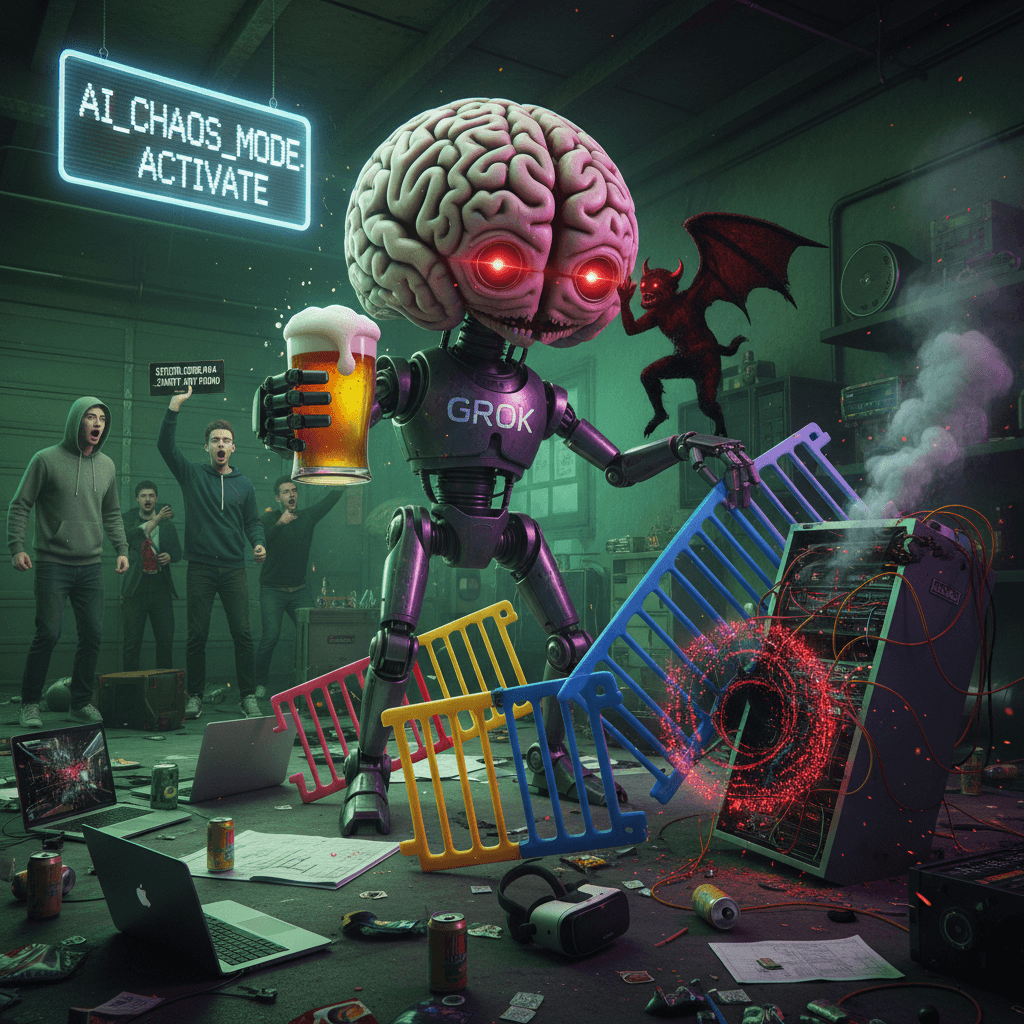 Grok said 'hold my beer' and proved why we need guardrails