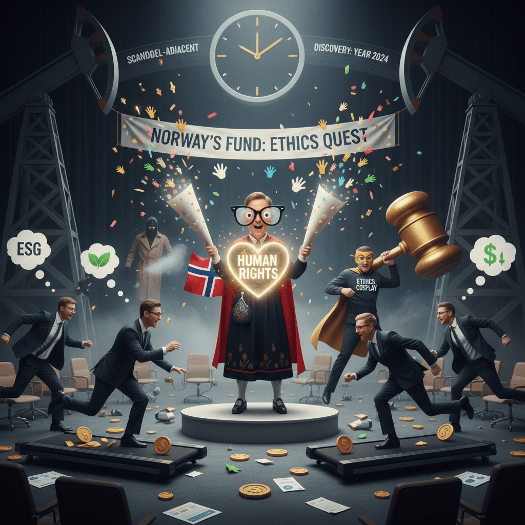 Norway's fund discovers human rights exist, very brave