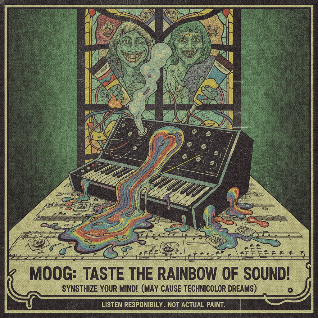 That's why the Moog sounds like color