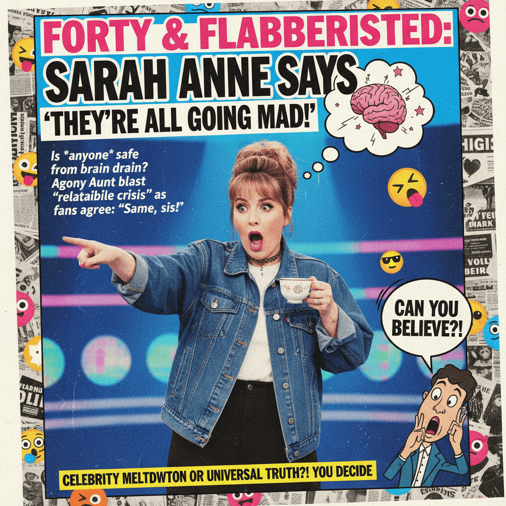 Woman approaching 40 announces people lose their minds, tabloid shocked