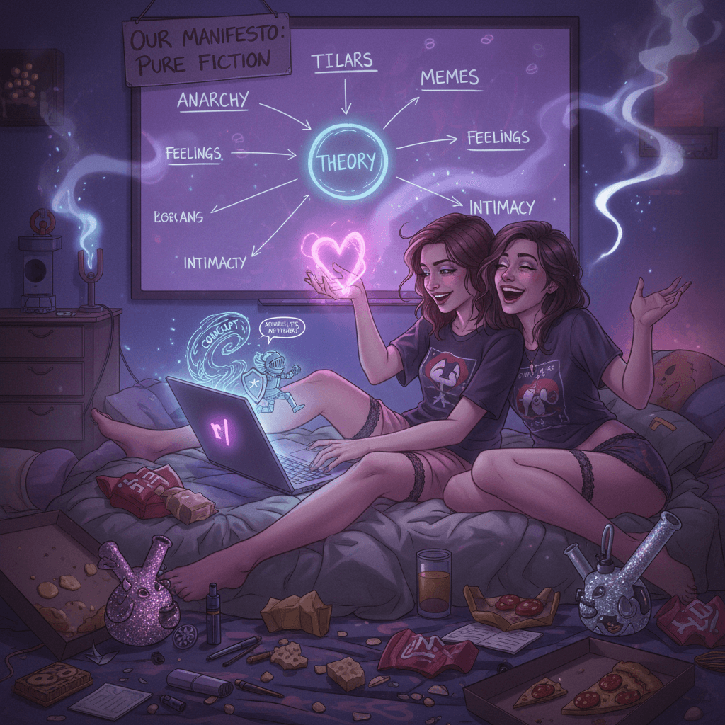 it's not about the drugs it's about the CONCEPT (and also cowardice)