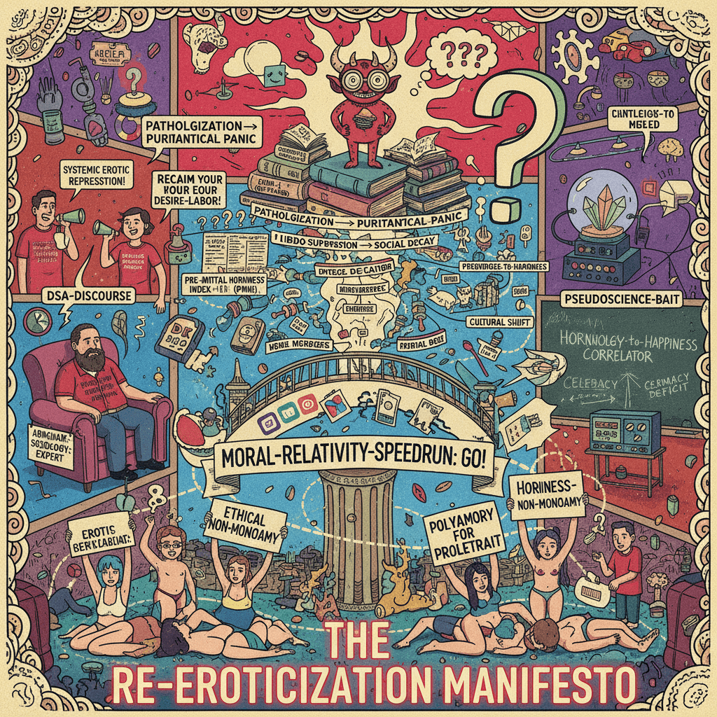 DSM bad because horniness used to be pathologized (citation needed)