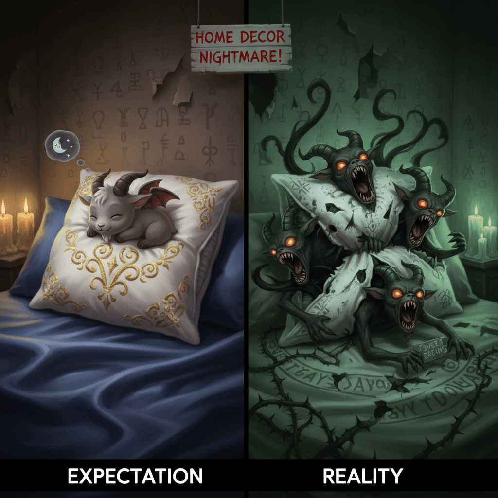 sweet dreams are made of screaming goat demons