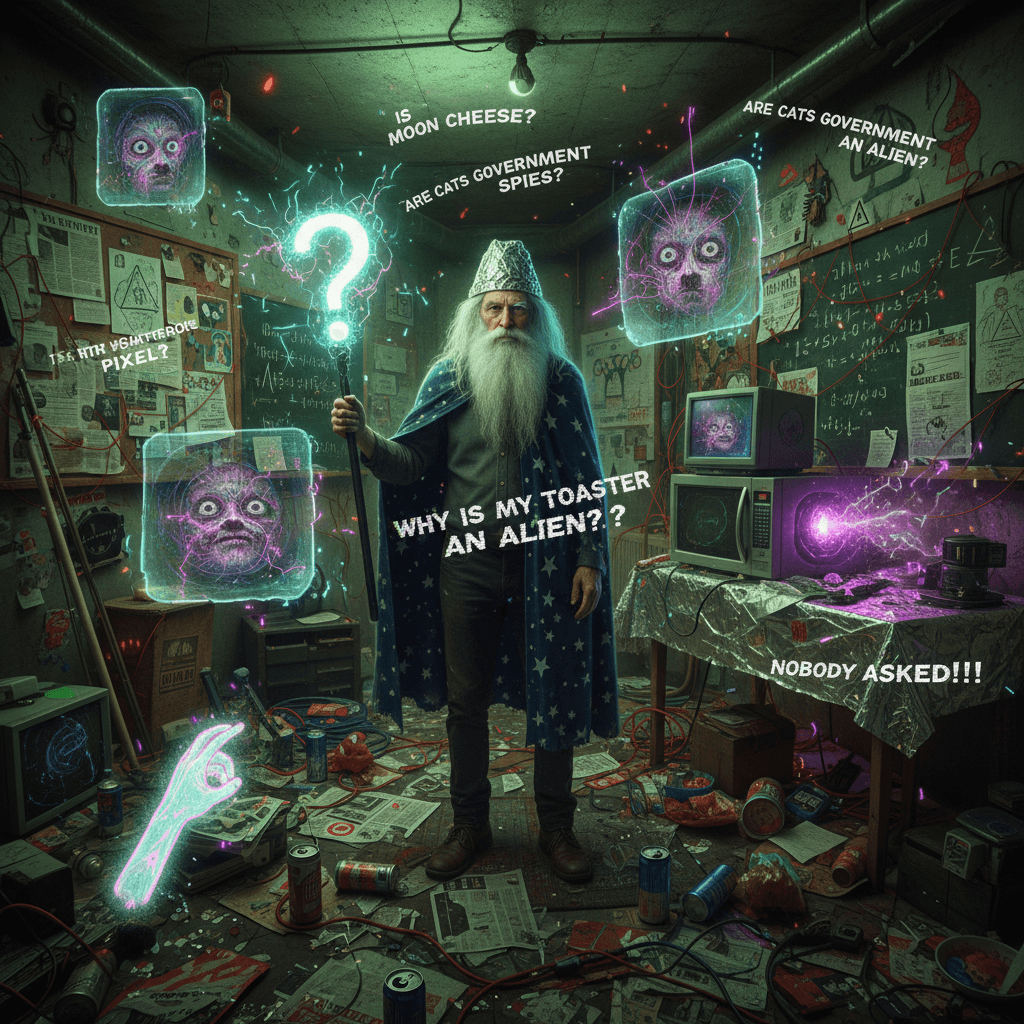 Breaking: Cosmic grandpa has questions nobody asked