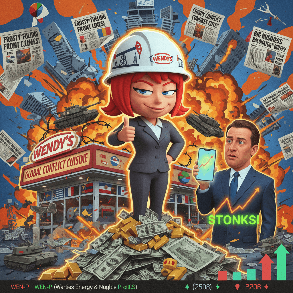 Sir this is a Wendy's (of geopolitical war profiteering)