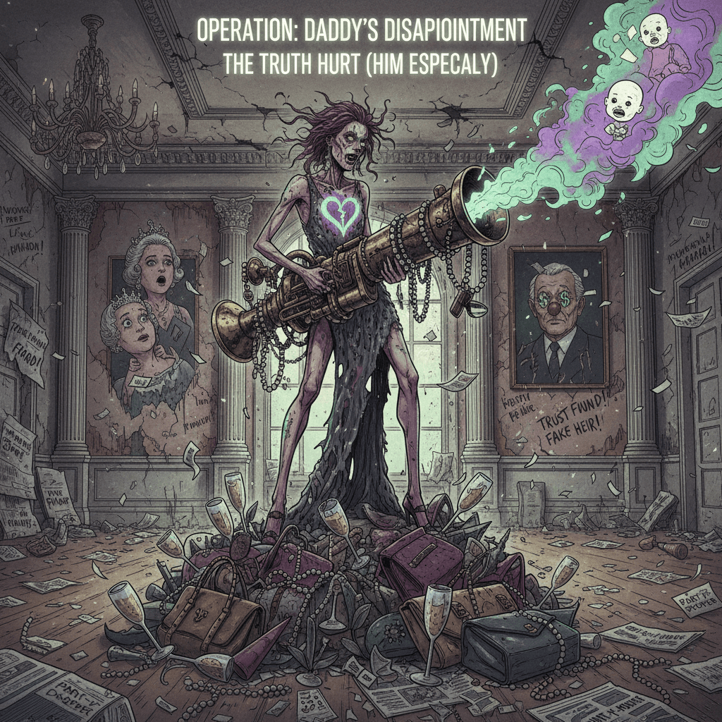 bitter ex weaponizes rich party gossip and daddy issues