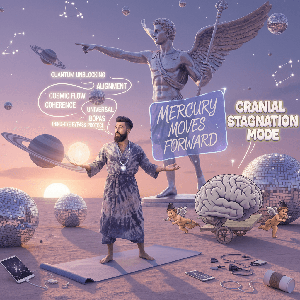 Mercury stations direct, my brain stations stupid