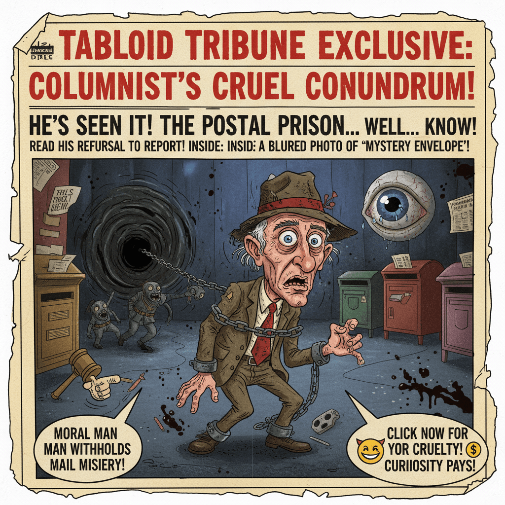 Mail columnist discovers fate worse than death, refuses to elaborate