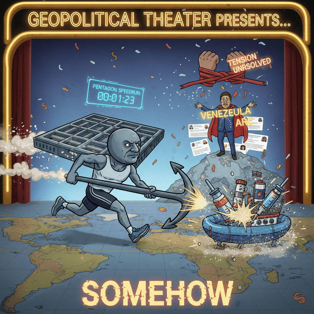 Pentagon confirms another drug boat strike, tension remains unresolved somehow