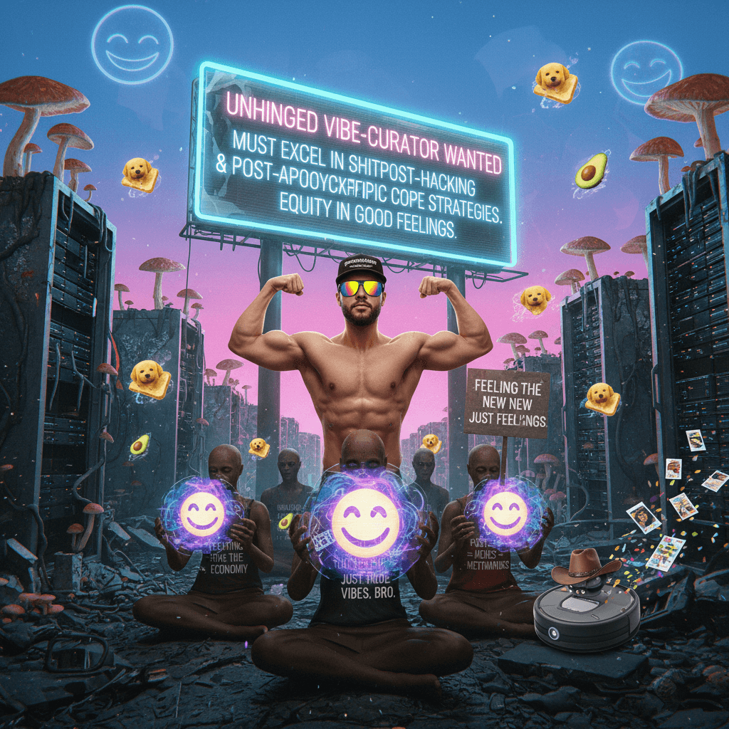 AGI destroys jobs, leaves only vibes and shitposting