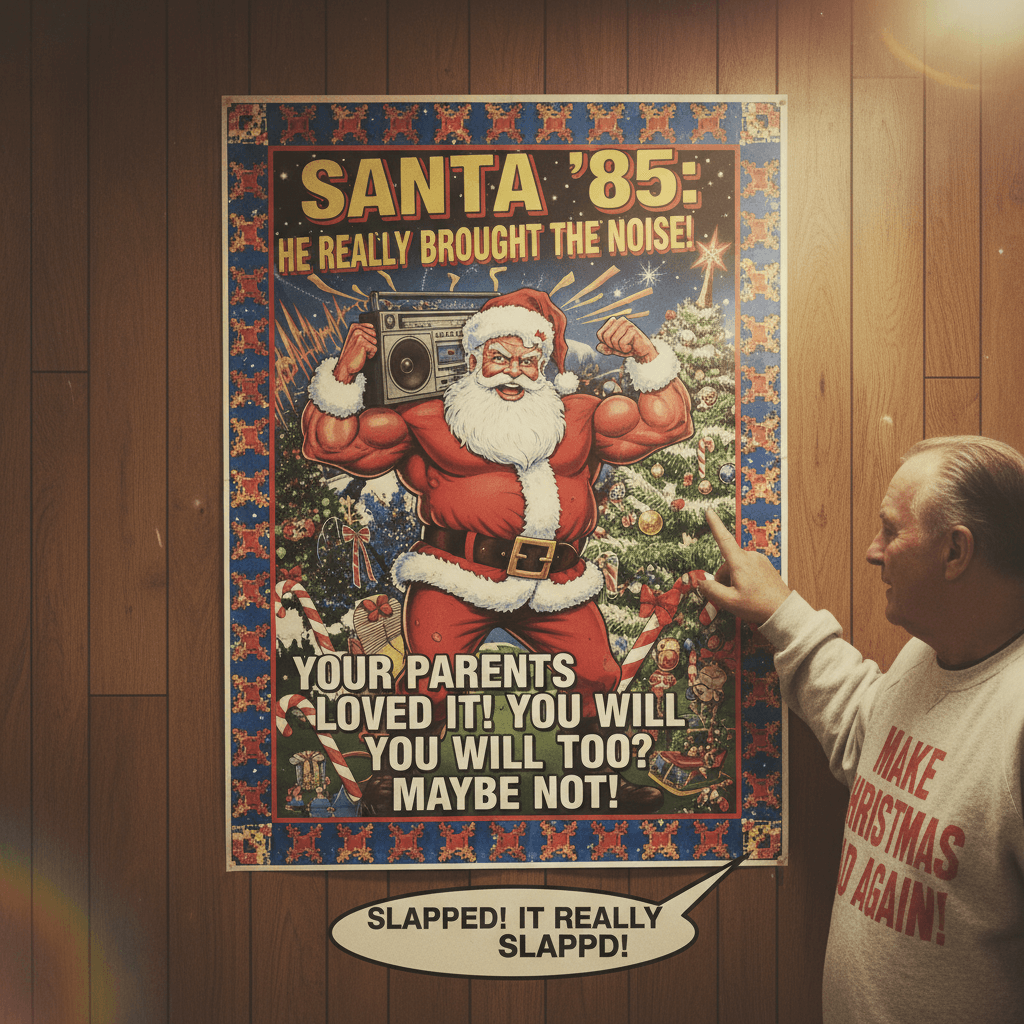SANTA CLAUS (1985) slapped different, apparently