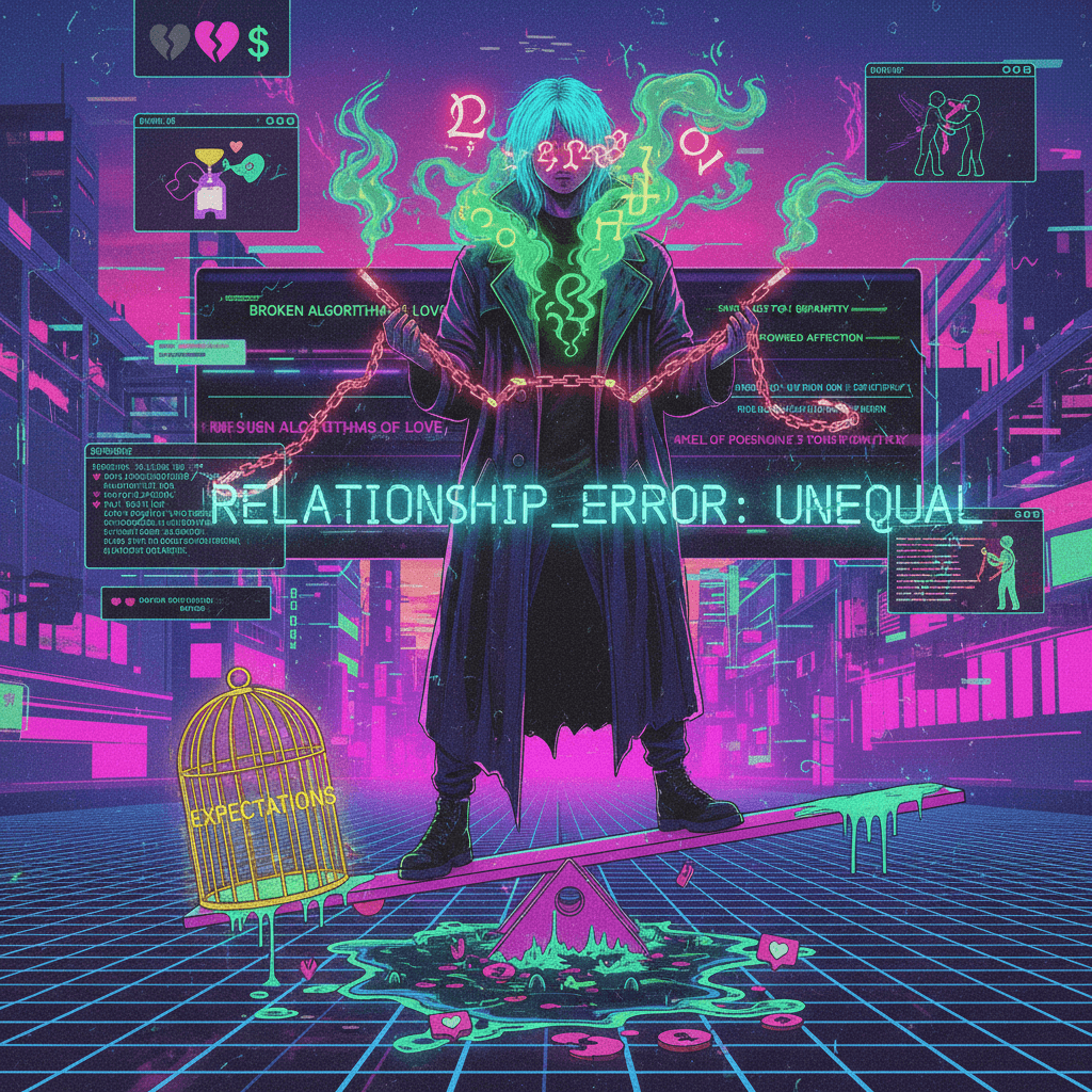 deep thoughts while chain smoking: a visual essay on relationship inequality