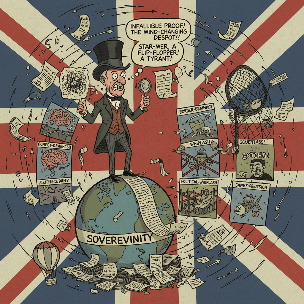 Rees-Mogg discovers Starmer changed his mind, declares this proof of tyranny