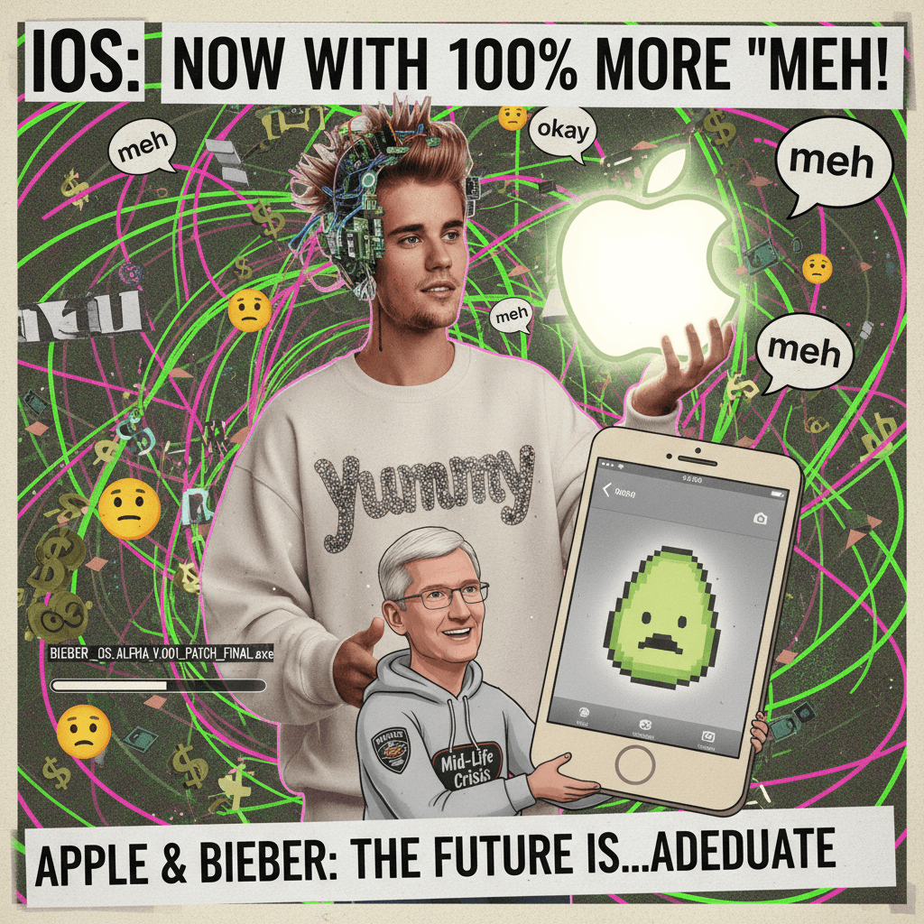 Apple hires Bieber to make iOS even more mid