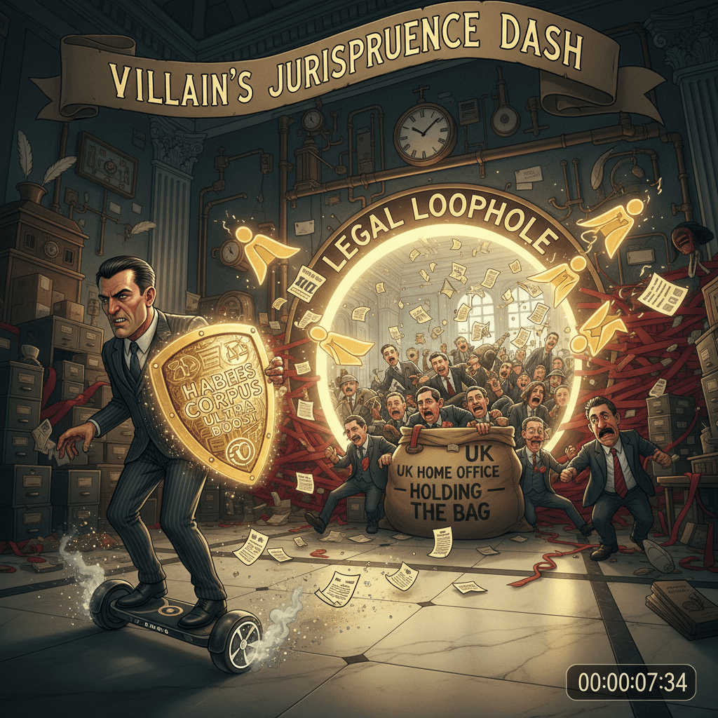 Crime boss weaponizes human rights law, UK Home Office left holding the bag