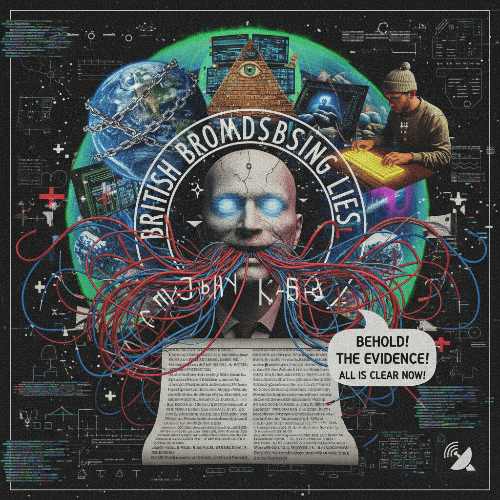 BBC interview = proof of global conspiracy, apparently