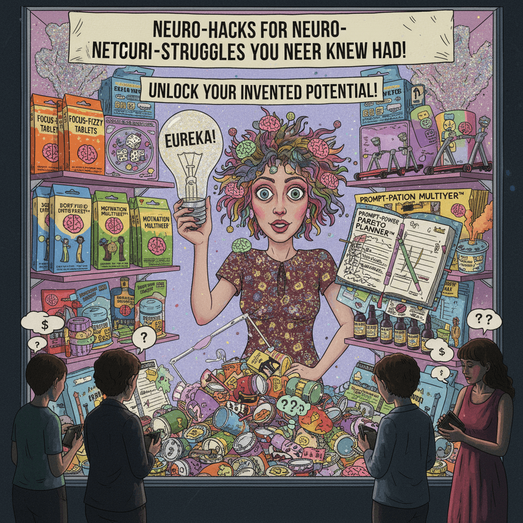 ADHD influencer discovered capitalism's best feature: selling solutions to problems they invented