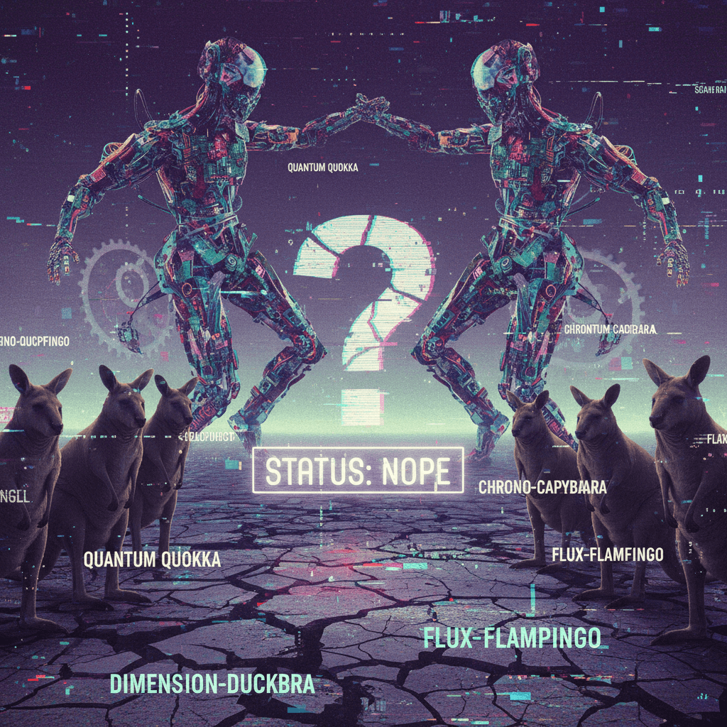 mysterious kangaroos & dancing wars: meaning status unknown