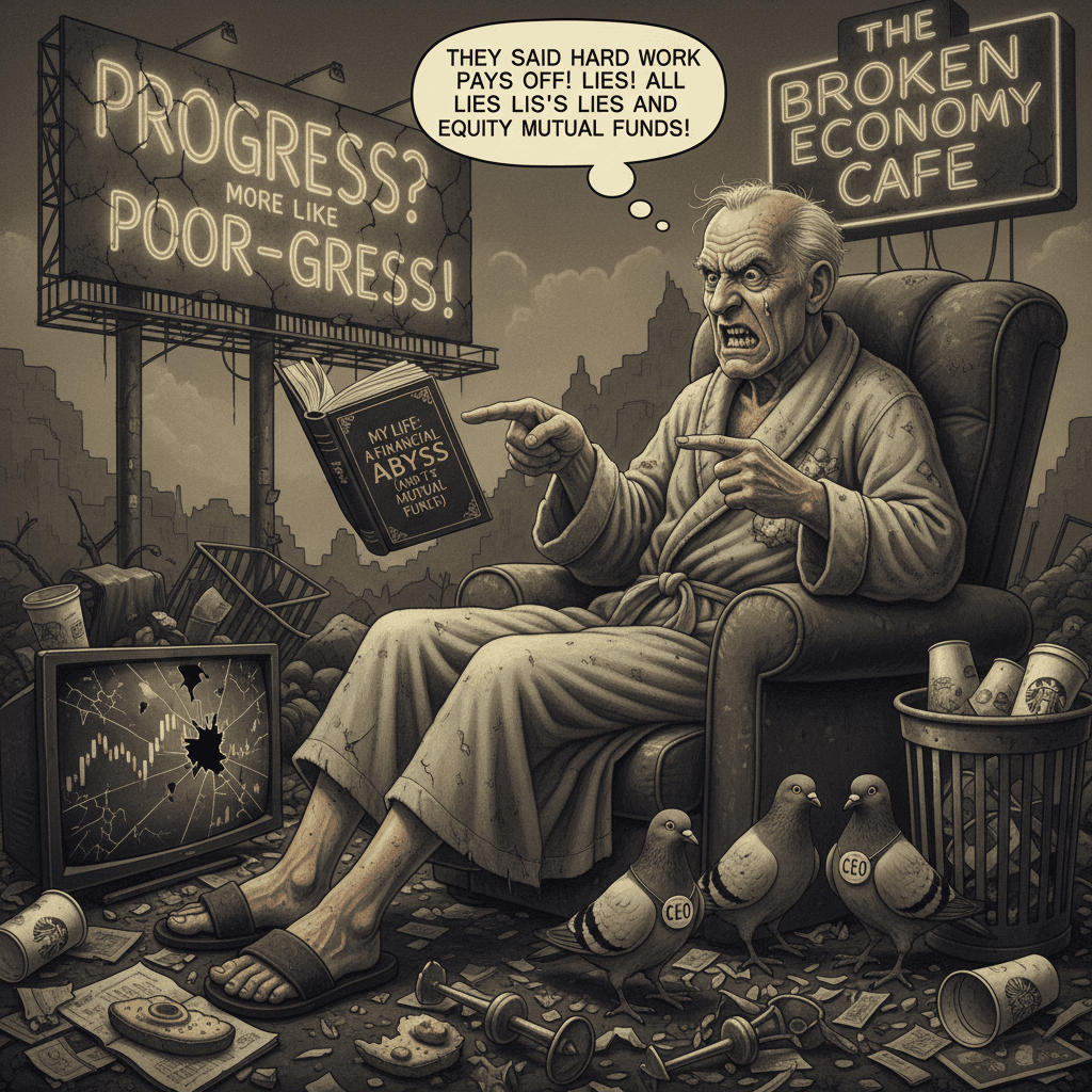 We broke, but also mad about it: the autobiography nobody asked for