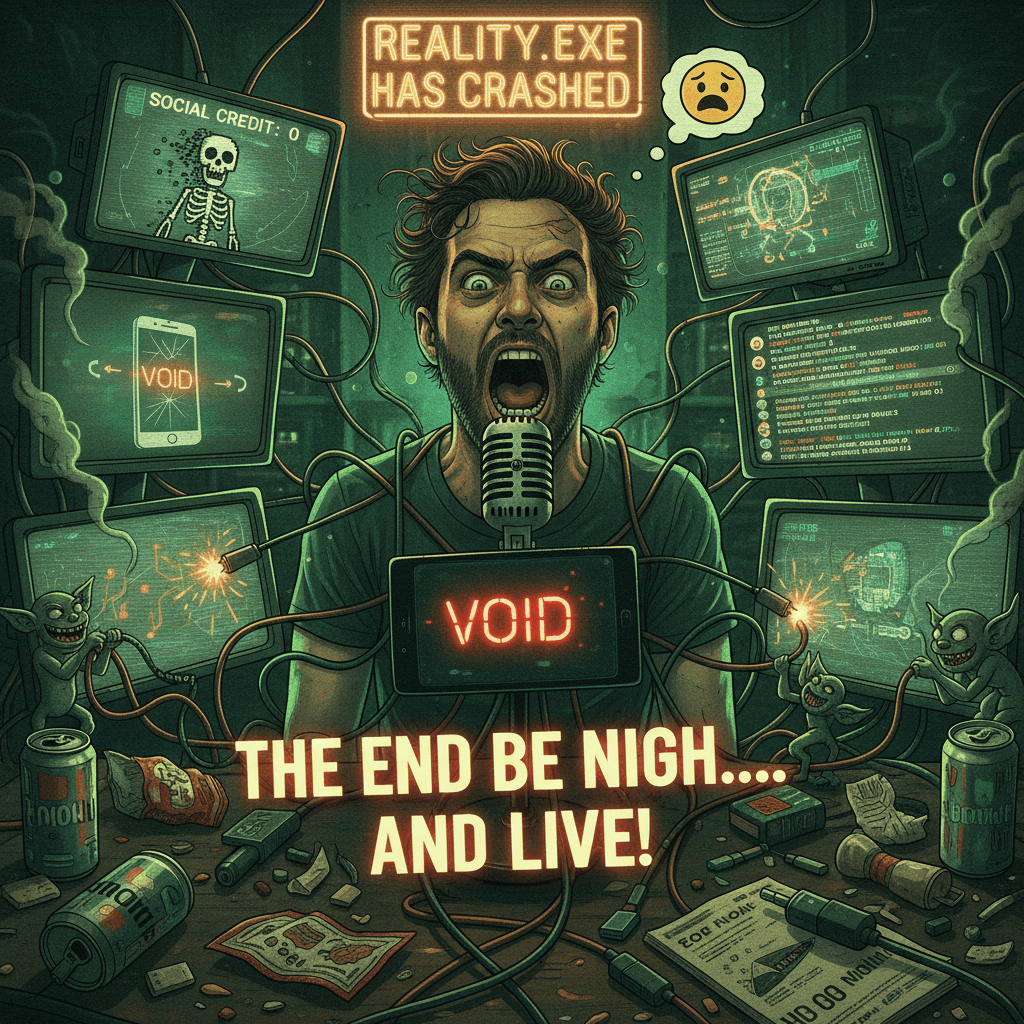 guy narrates his own social death in real-time while phone rings into the void