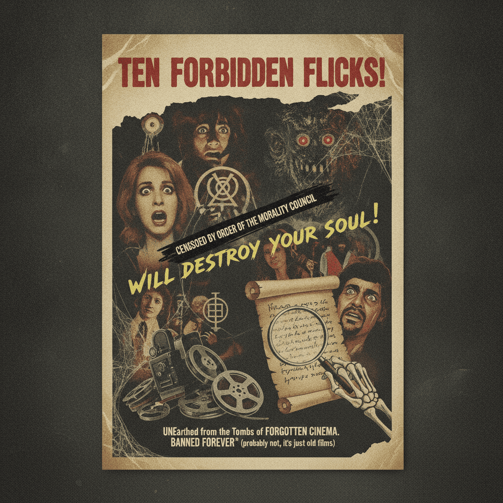10 movies that will SHOCK you (they won't)