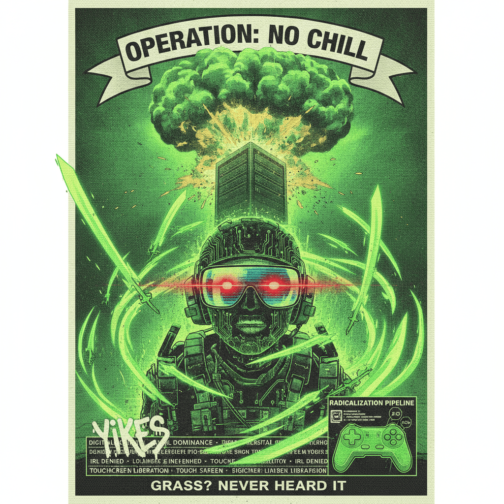 touch grass simulator 3000: operation no chill
