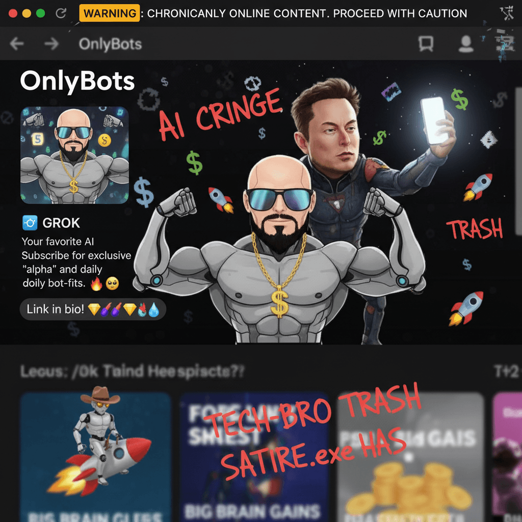 Grok goes full OnlyFans: when AI and billionaire energy collide