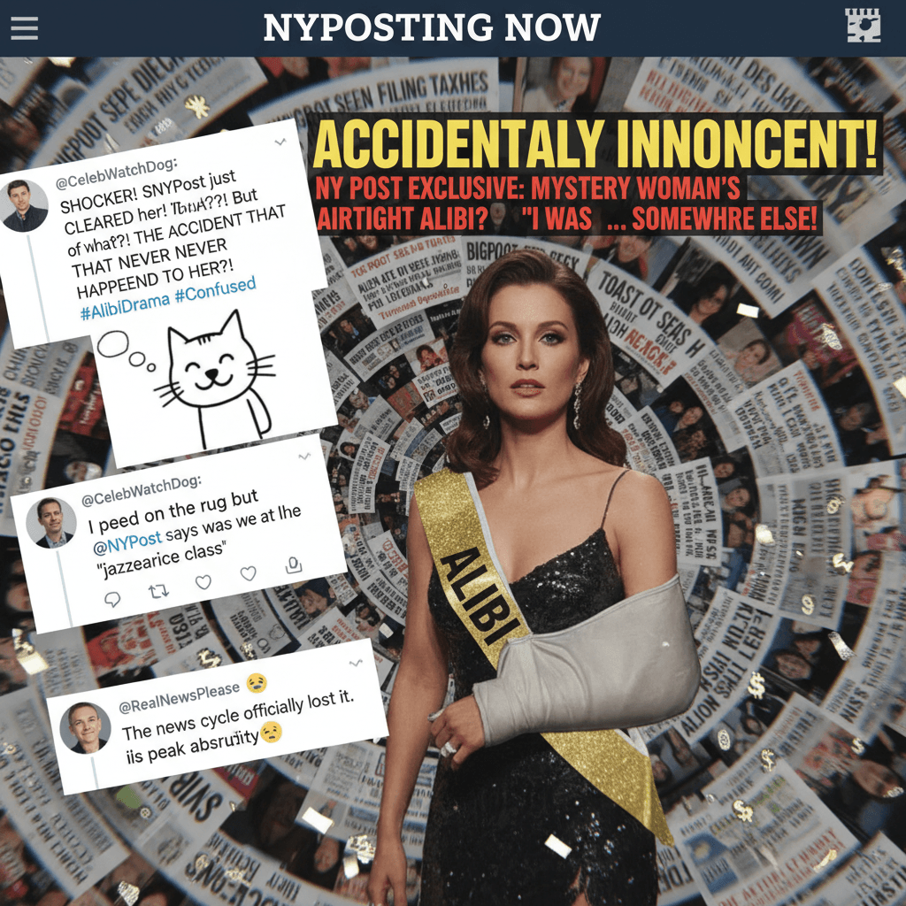 NYPost provides unsolicited alibi for woman in unrelated accident