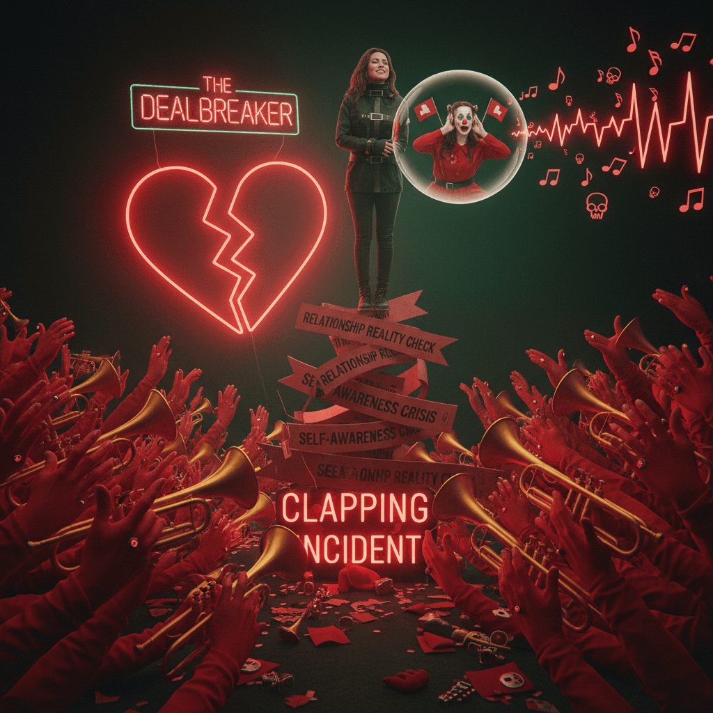 she's stable but the clapping? that's the real dealbreaker