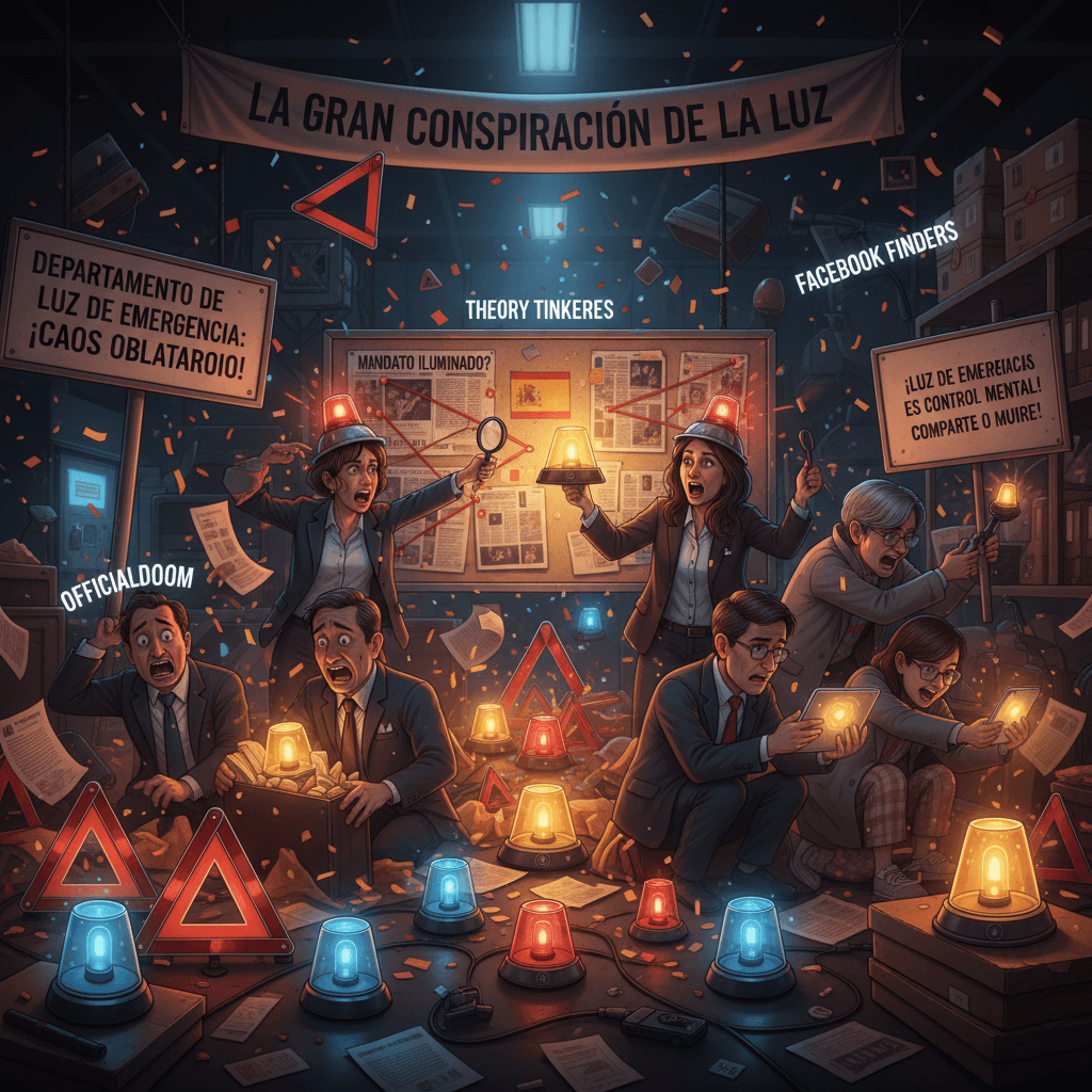 Spain's emergency light mandate summons three types of morons simultaneously