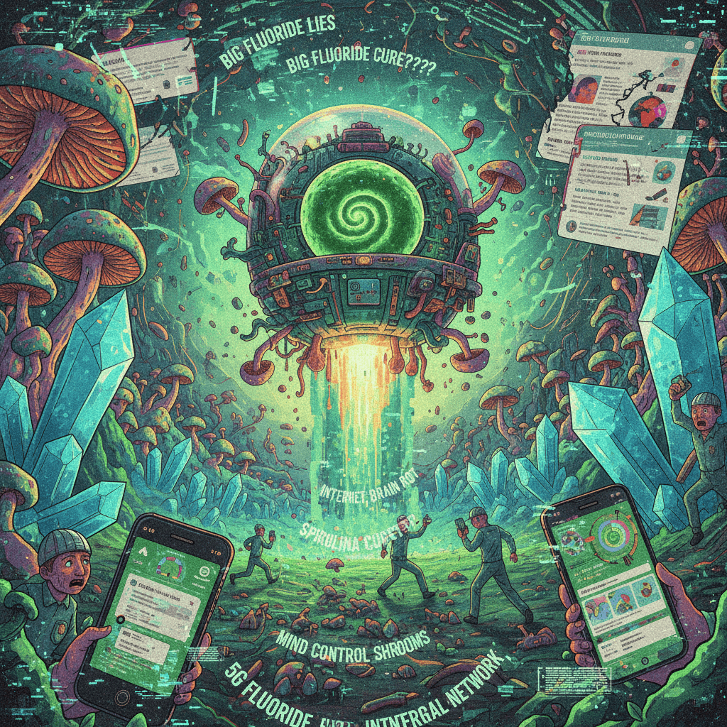 fluoride fungi glitch spirulina escape pod activating