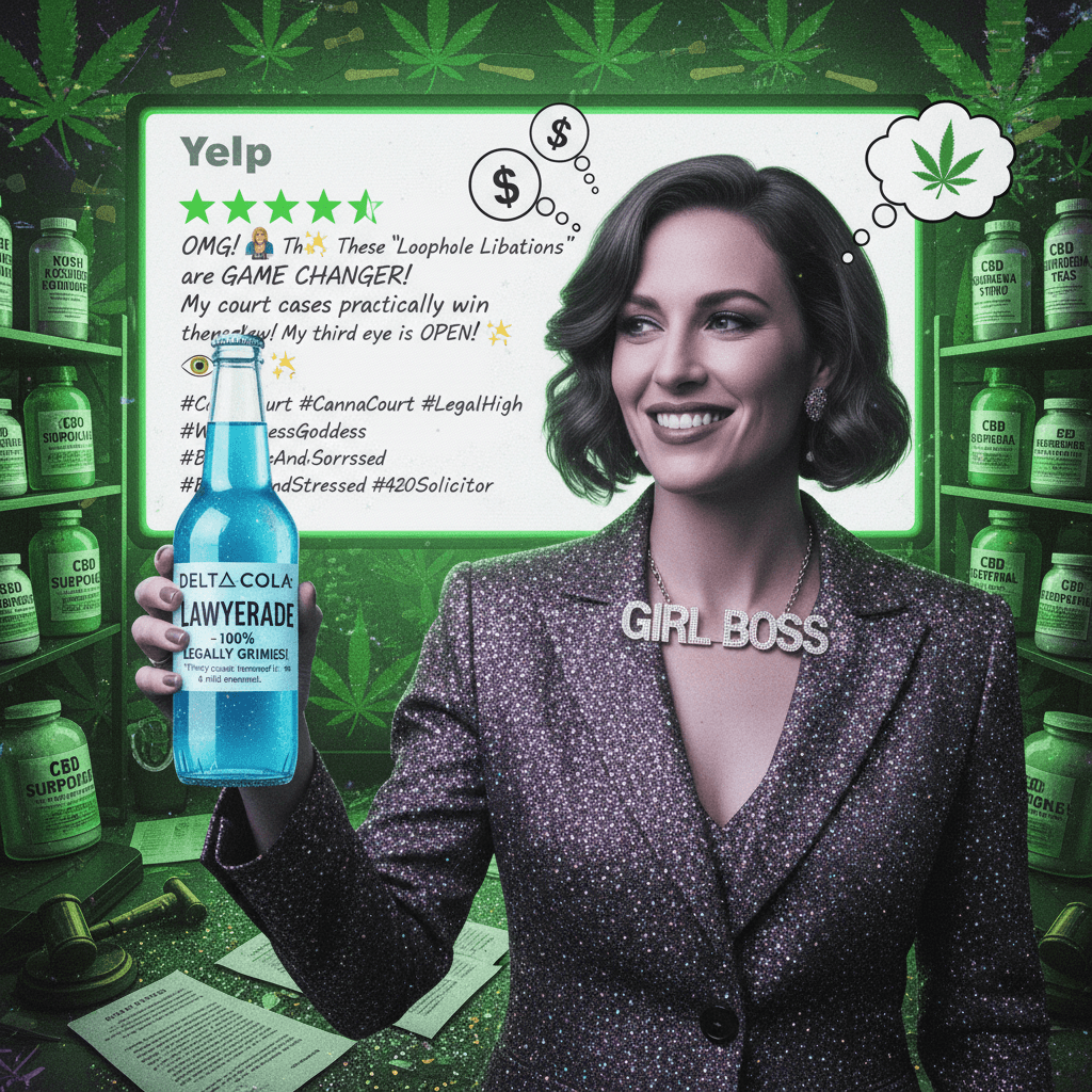 Girl boss discovers legal loophole beverages, leaves Yelp review