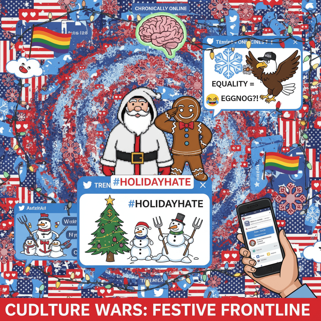 Saying Merry Christmas = white supremacy, apparently