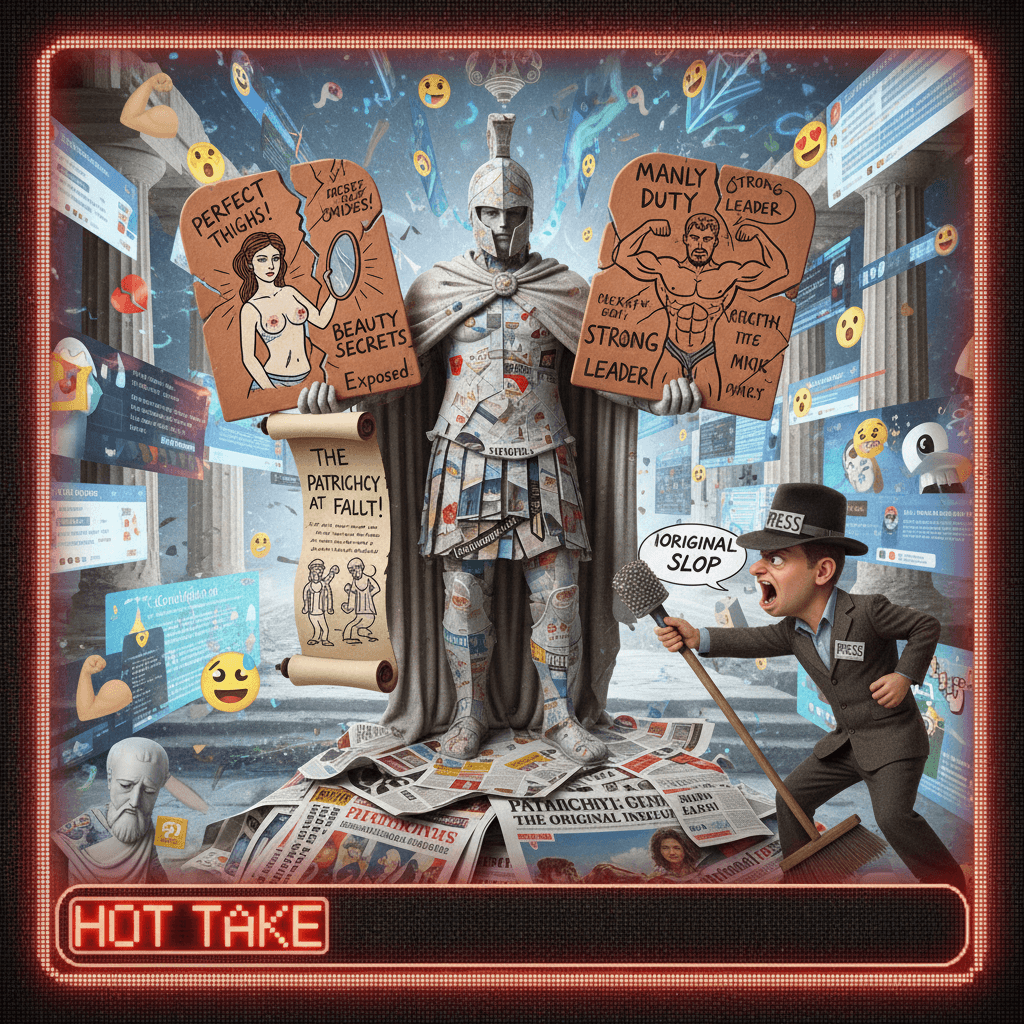 Guardian discovers Greeks invented insecurity, blames patriarchy