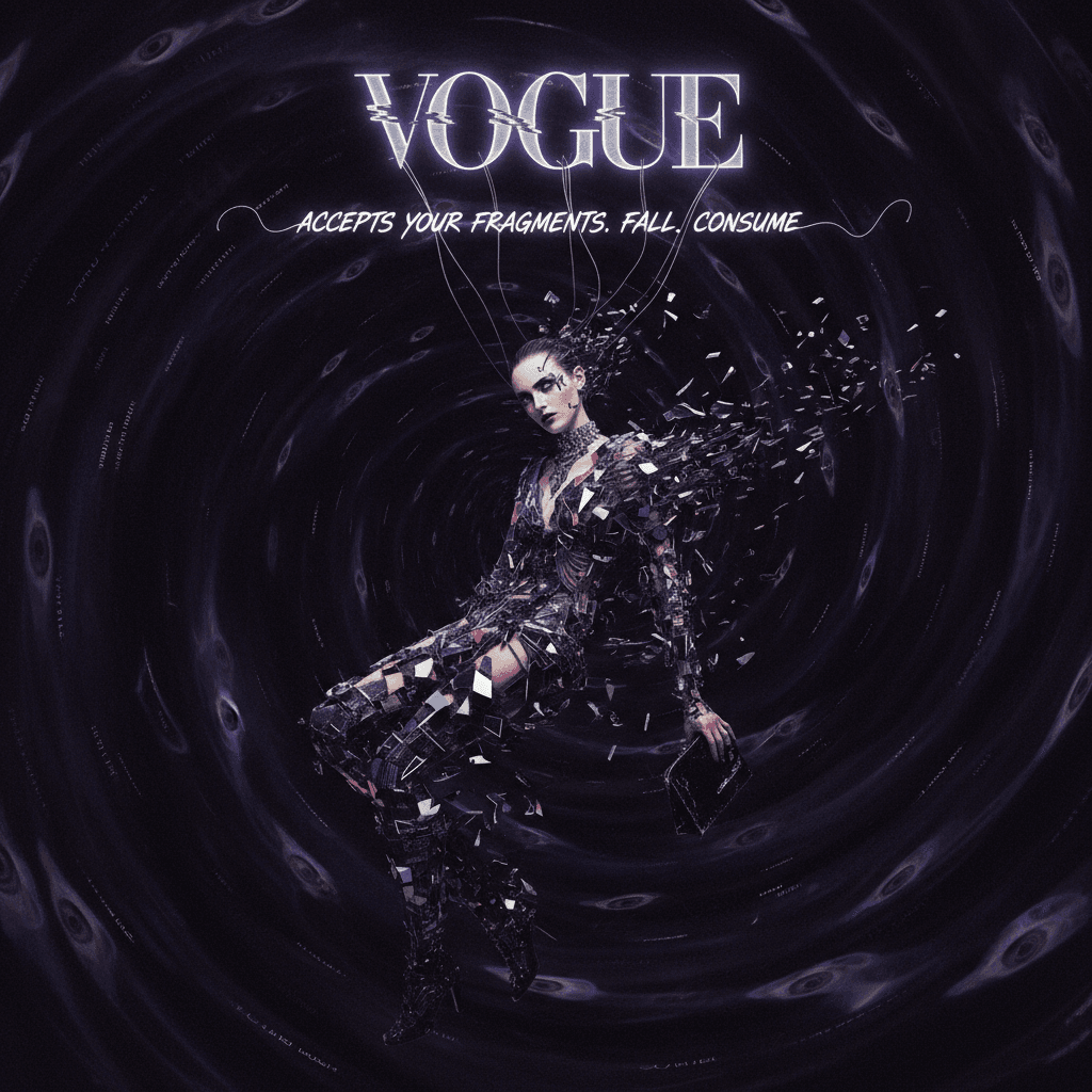 vogue approves your descent into the void, chunk by chunk