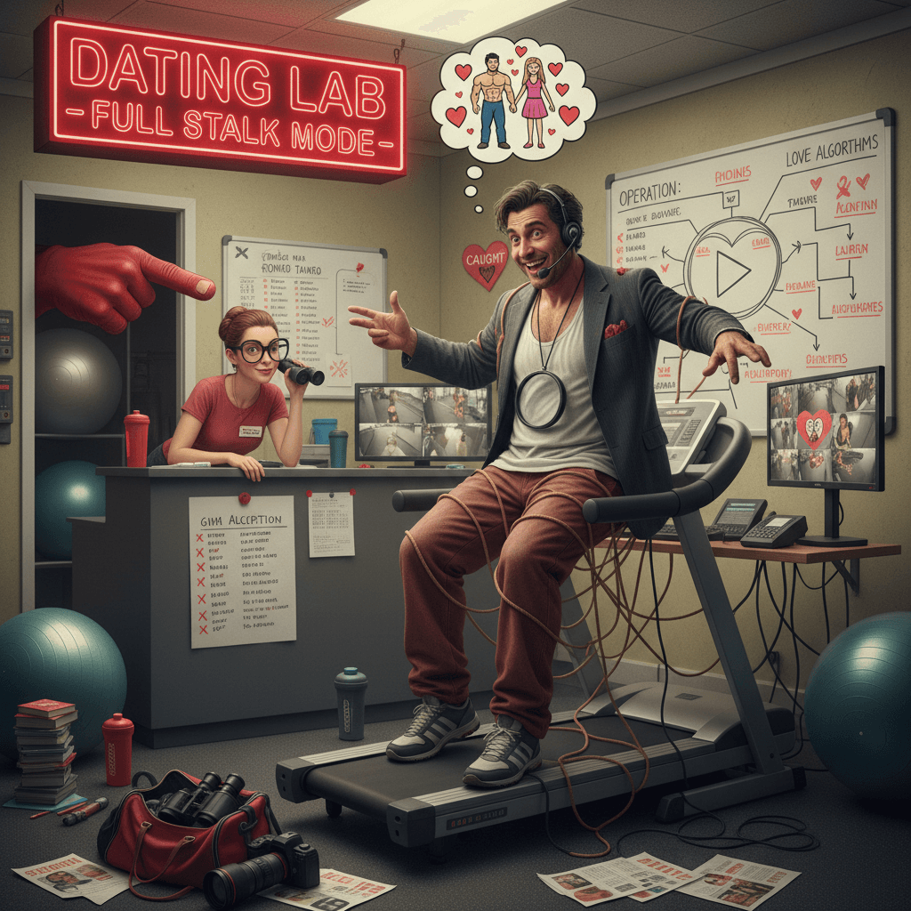 desk jockey thinks they're running a dating lab, admits to full stalking mode