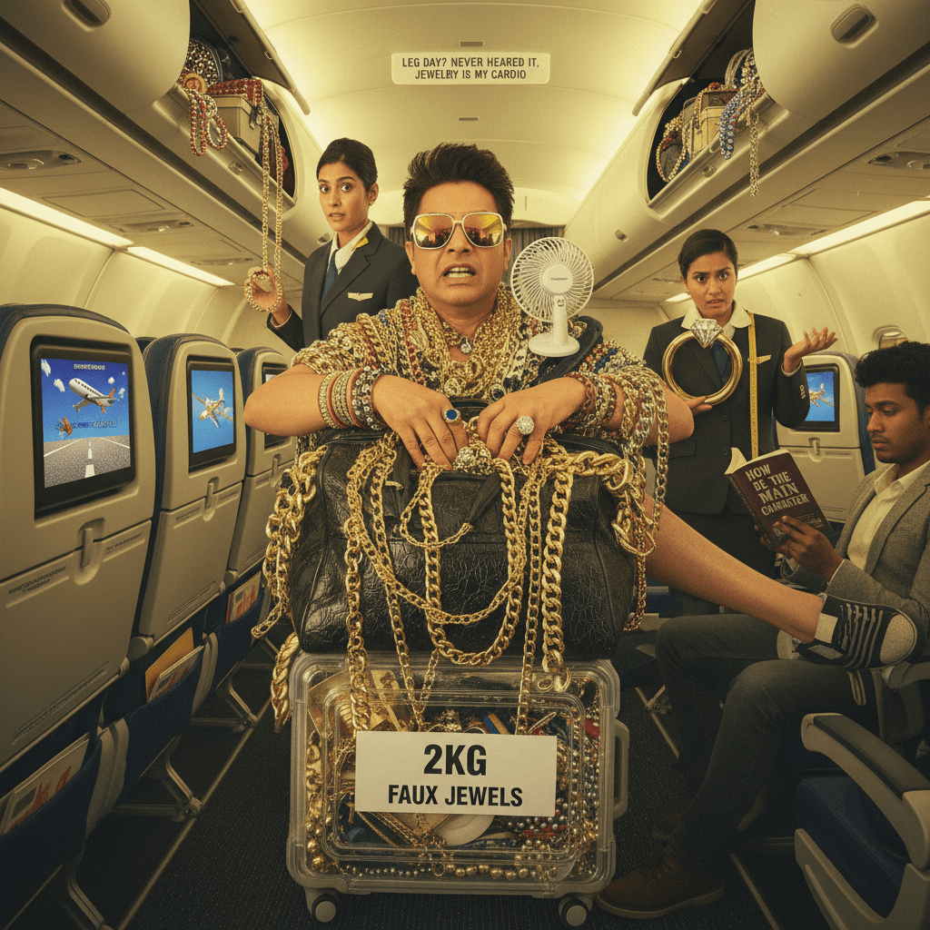 SpiceJet economy era faker pretends 2kg jewelry beats leg room